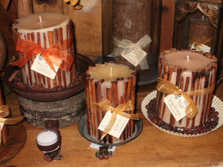 Cinnamon Stick Candles