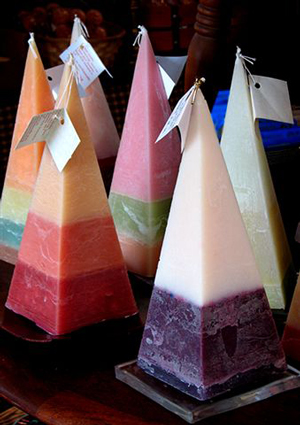 Pyramid Candles